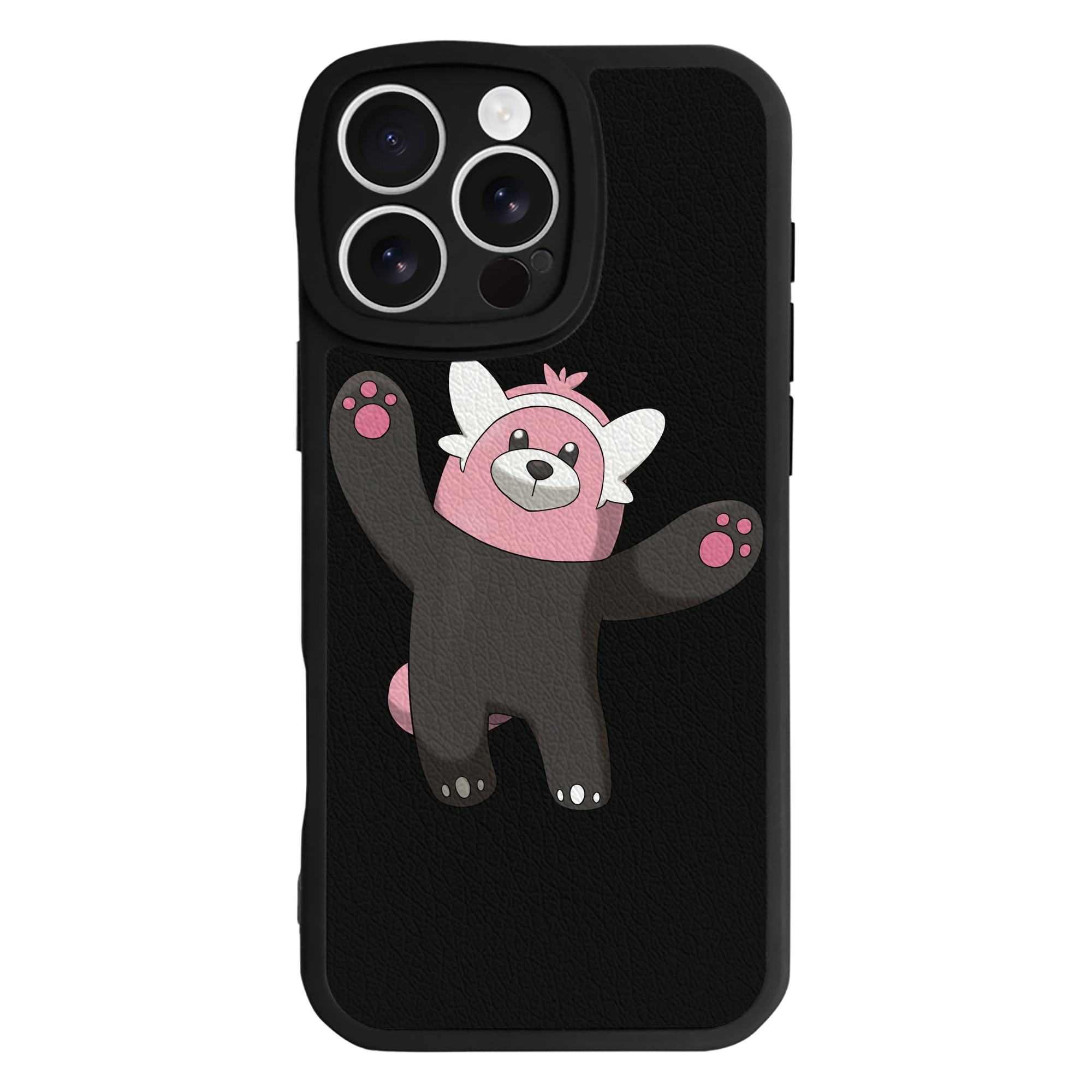 （画像用） ポケットモンスター Pokémon 【iPhone 16シリーズ対応】シリコンスマホケース（レザー調） 材質：シリコン